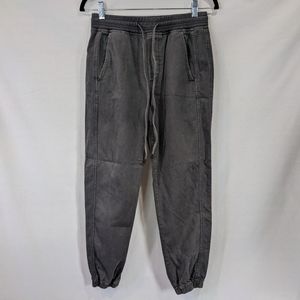 Gap Gray Cotton Jogger Jeans Pant Hybrid Size XS